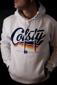 Colsty White Hoodie