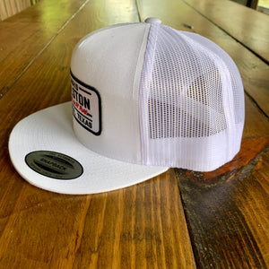 White Patch Hat
